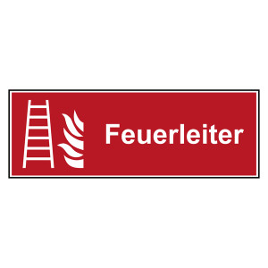 Brandschutzzeichen Feuerleiter