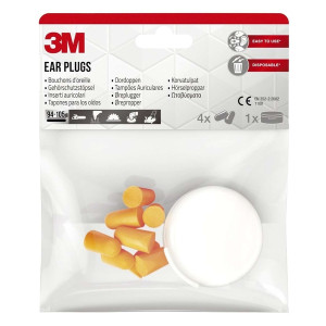 3M Gehörschutzstöpsel - 37 dB, 4 Paar in Box