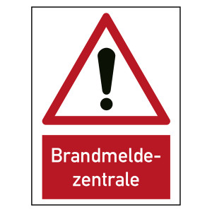 Brandschutzzeichen Brandmeldezentrale