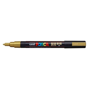 UNI-BALL Marker - 0,9 - 1,3 mm, gold