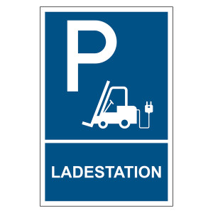Bodenmarkierung Ladestation Flurförderzeuge