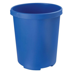 HAN Großpapierkorb KLASSIK XXL - 50 Liter, rund, extra stabil, blau