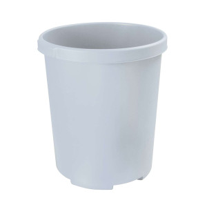 HAN Großpapierkorb KLASSIK XXL - 50 Liter, rund, extra stabil, lichtgrau