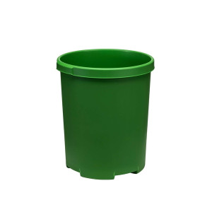 HAN Großpapierkorb KLASSIK XXL - 50 Liter, rund, extra stabil, grün