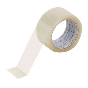 Q-CONNECT Packband 50 mm x 66 m, transparent, 6er Pack