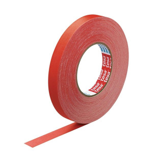 TESA Gewebeklebeband - 50 m x 19 mm, rot