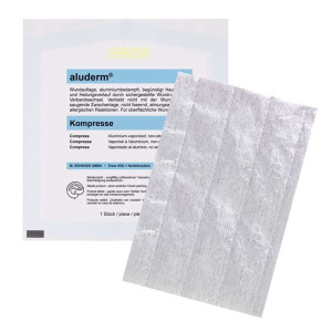 SÖHNGEN aluderm® Kompresse - 10 x 15 cm, einzeln