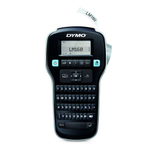 DYMO Beschriftungsgerät LabelManager 160 - QWERTZ-Tastatur schwarz/silber