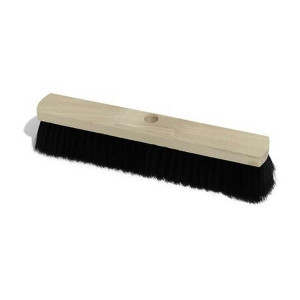 NÖLLE Saalbesen Naturhaar mit Stielloch - 50 cm