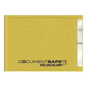 VELOCOLOR Ausweishülle Document Safe® VELOCOLOR® - 90 x 63 mm, PP, gelb