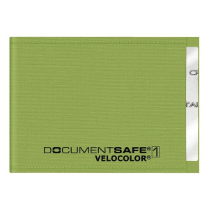 VELOCOLOR Ausweishülle Document Safe® VELOCOLOR® - 90 x 63 mm, PP, grün