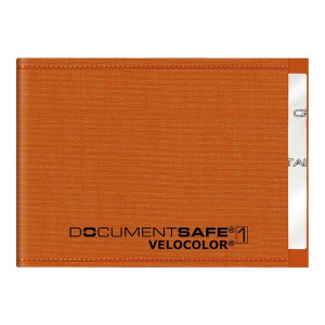 VELOCOLOR Ausweishülle Document Safe® VELOCOLOR® - 90 x 63 mm, PP, orange