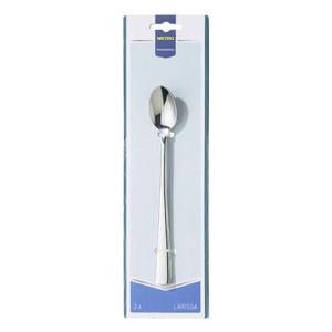 METRO PROFESSIONAL Latte Macchiato Löffel Larissa - 18/0 Edelstahl, 12 Stück