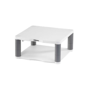 FELLOWES Monitor-Ständer Premium - höhenverstellbar, Kunststoff, platingrau