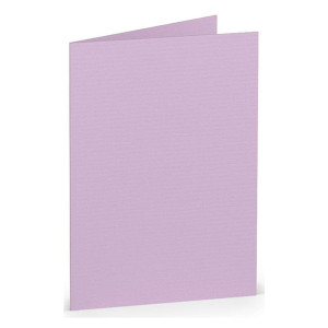 RÖSSLER Briefkarte Paperado - A7, 220 g/qm, doppelt, hoch, orchidee gerippt