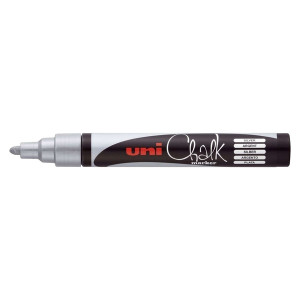 UNI-BALL Kreidemarker Uni Chalk - 1,8 - 2,5 mm, silber