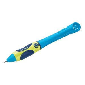 PELIKAN griffix® Bleistift - Neon Fresh Blue, Rechtshänder, Faltschachtel mit Eurolochung