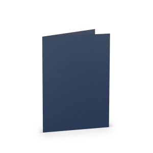 RÖSSLER Briefkarte Paperado - B6, 220 g/qm, doppelt, hoch, jeans gerippt
