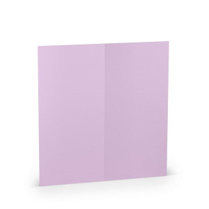 RÖSSLER Briefkarte Paperado - DL, 220 g/qm, doppelt, hoch, planliegend, orchidee gerippt