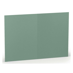 RÖSSLER Briefkarte Paperado - A6, 220 g/qm, doppelt, hoch, planliegend, eucalyptus gerippt