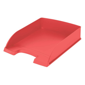 LEITZ 5227 Briefkorb Recycle - A4, PP, klimaneutral, rot