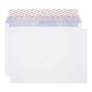 ELCO Briefumschläge - C4, ohne Fenster, haftklebend, 100 g/qm, weiß