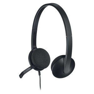 LOGITECH Headset H340 schwarz