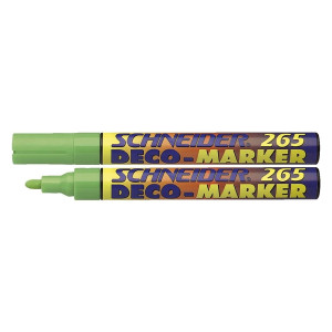 SCHNEIDER Windowmarker Deco-Marker Maxx 265, 2-3 mm, hellgrün