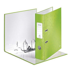 LEITZ 1005 Qualitäts-Ordner WOW - A4, breit, Schlitz, grün