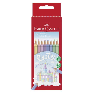 FABER CASTELL Buntstift Classic Colour Pastell - 10er Kartonetui