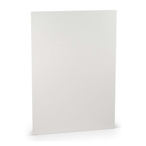 RÖSSLER Briefbogen Paperado - A4, 100 g/qm, eisgrau gerippt
