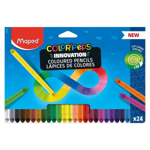 MAPED Farbstiftetui Color'Peps Infinity - 24er Kartonetui