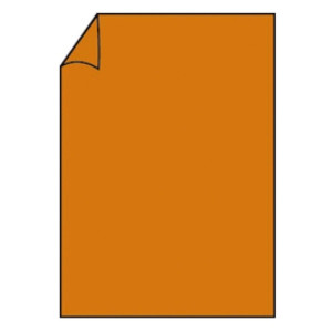 RÖSSLER Briefbogen Paperado - A4, 160 g/qm, orange gerippt