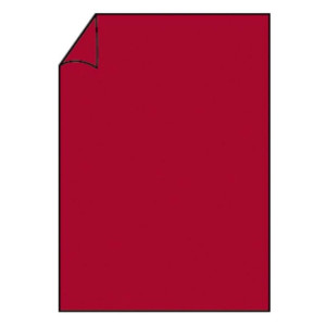 RÖSSLER Briefbogen Paperado - A4, 160 g/qm, rot gerippt