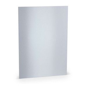RÖSSLER Briefbogen Paperado - A4, 120 g/qm, marble white metallic
