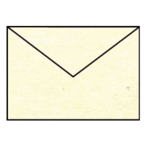 RÖSSLER Briefhülle Paperado - C6, 100 g/qm, chamois marmora, Seidenfutter