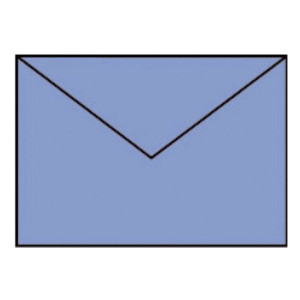 RÖSSLER Briefhülle Paperado - C6, 100 g/qm, dunkelblau gerippt, Seidenfutter