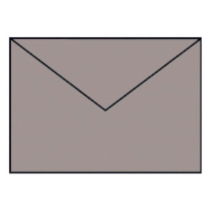 RÖSSLER Briefhülle Paperado - C6, 100 g/qm, taupe gerippt, Seidenfutter