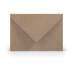 RÖSSLER Briefhülle Paperado - C6, 125 g/qm, kraft