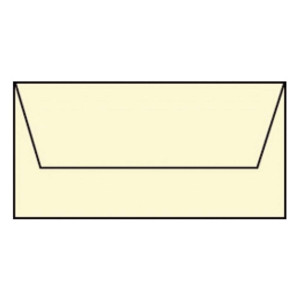 RÖSSLER Briefhülle Paperado - DL, 100 g/qm, chamois gerippt, Seidenfutter