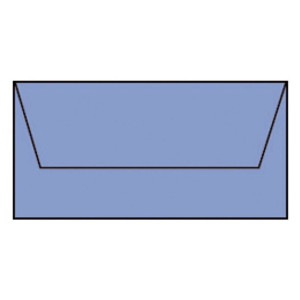 RÖSSLER Briefhülle Paperado - DL, 100 g/qm, dunkelblau gerippt, Seidenfutter