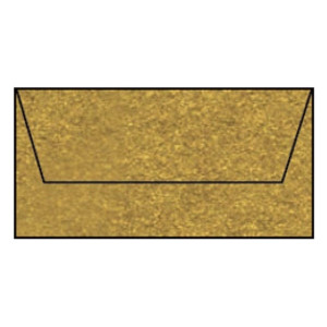 RÖSSLER Briefhülle Paperado - DL, 100 g/qm, gold metallic