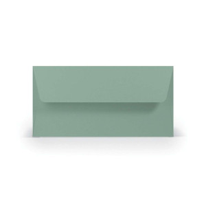 RÖSSLER Briefhülle Paperado - DL, 100 g/qm, eucalyptus gerippt, Seidenfutter
