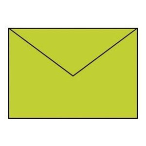 RÖSSLER Briefhülle Paperado - C5, 100 g/qm, maigrün gerippt, Seidenfutter