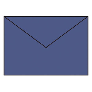 RÖSSLER Briefhülle Paperado - C5, 100 g/qm, jeans gerippt, Seidenfutter