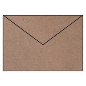 RÖSSLER Briefhülle Paperado - C5, 125 g/qm, kraft