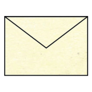 RÖSSLER Briefhülle Paperado - B6, 100 g/qm, chamois marmora, Seidenfutter