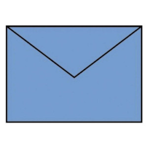 RÖSSLER Briefhülle Paperado - B6, 100 g/qm, dunkelblau gerippt, Seidenfutter