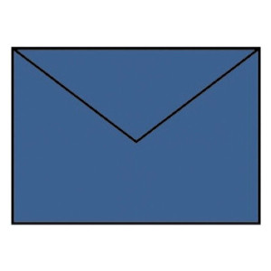 RÖSSLER Briefhülle Paperado - B6, 100 g/qm, jeans gerippt, Seidenfutter
