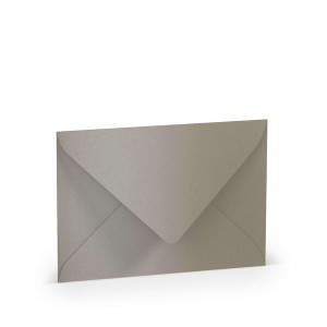 RÖSSLER Briefhülle Paperado - C6, 120 g/qm, taupe metallic